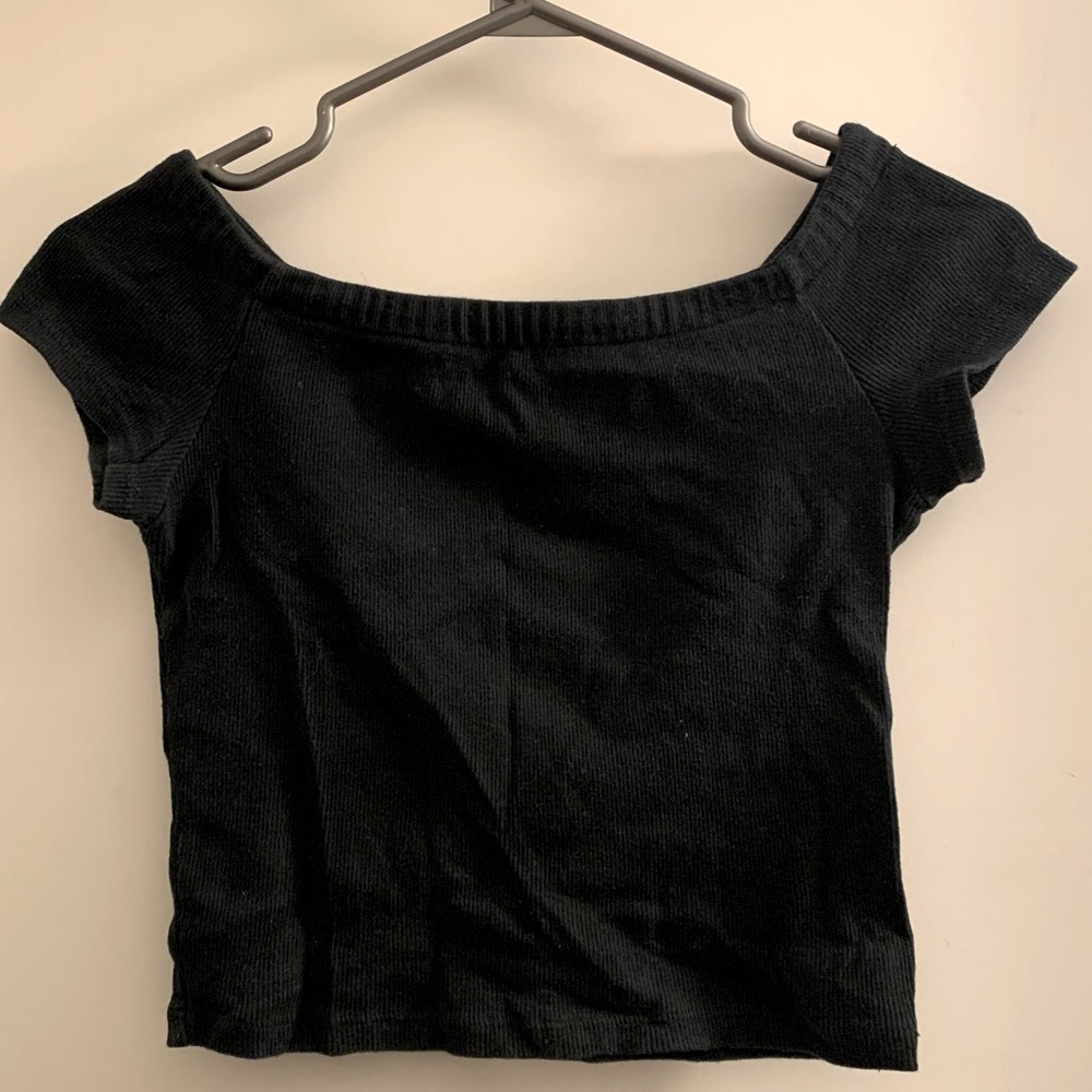 Off The Shoulder Crop Top